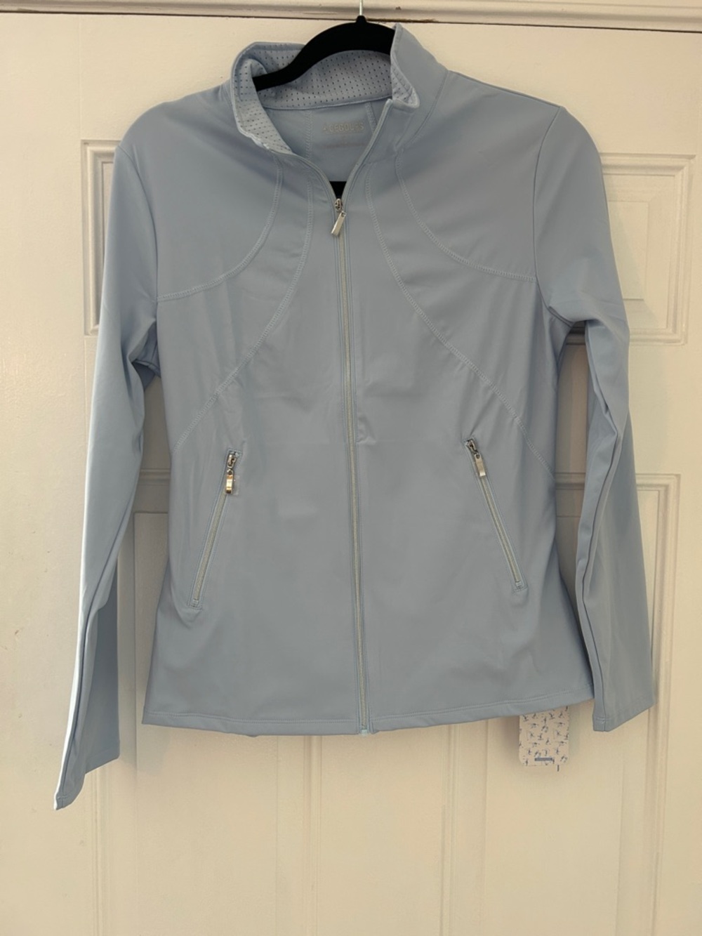 Acegolf Light Blue Women's Zip-Front Jacket NWT size small